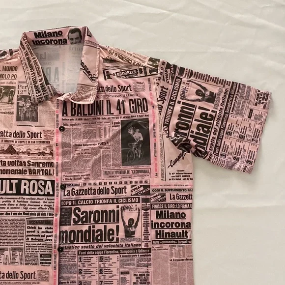 🚴1977 Giro D’Italia Hall of Fame Button Up🚴 - Picture 2 of 8